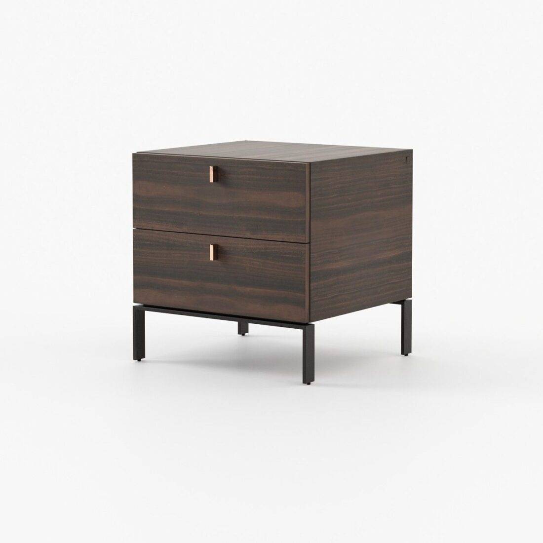 Amber Bedside Table